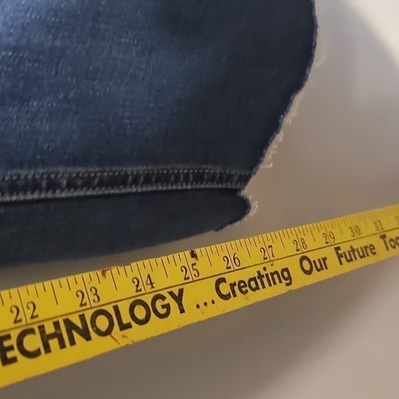 Maurices Raw Hem Slim Straight Leg Medium Jeans - Picture 7 of 9